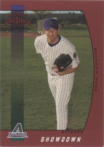2005 Donruss Team Heroes - Brandon Webb #20