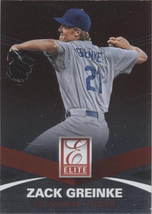 Panini Elite 2015 - Zack Greinke #81