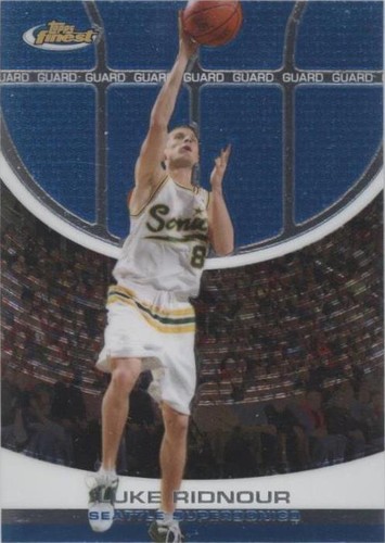 2005-06 Topps Finest - Luke Ridnour #17