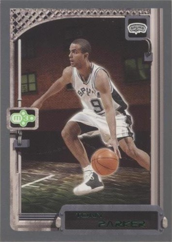 2003-04 Topps Rookie Matrix - Tony Parker #34