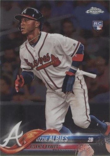 2018 Topps Chrome - Ozzie Albies #72