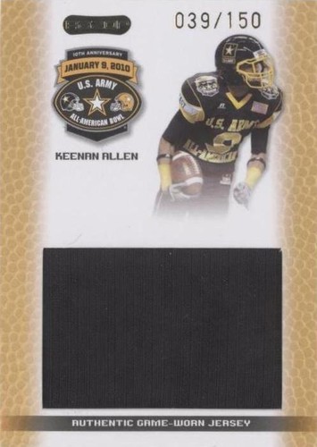 2010 Razor U.S. Army All-American Bowl Keenan Allen #JS-KA1