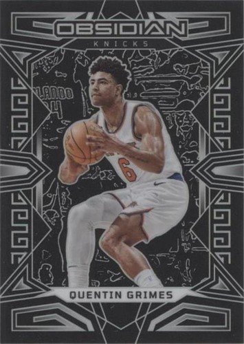 2022-23 Panini Obsidian - Quentin Grimes #12