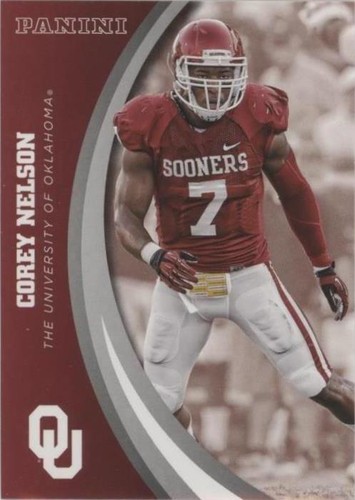 2016 Panini Oklahoma Sooners Corey Nelson #48
