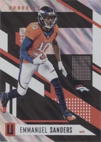 2017 Panini Unparalleled Emmanuel Sanders #87