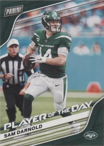2020 Panini Player of the Day Sam Darnold #19