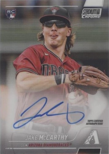 2022 Topps Stadium Club Chrome - Jake McCarthy #SCCBA-JMC