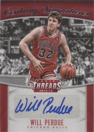 2015-16 Panini Threads - Will Perdue #CS-WPD