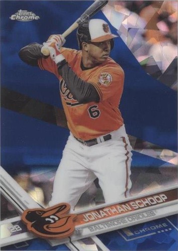 2017 Topps Chrome Sapphire Edition - Jonathan Schoop #391