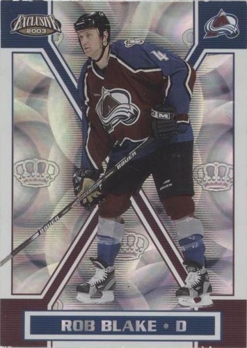 2002-03 Pacific Exclusive - Rob Blake #39