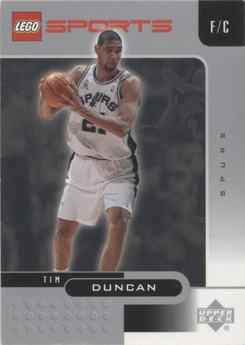 2002-03 Upper Deck Lego Sports - Tim Duncan #1