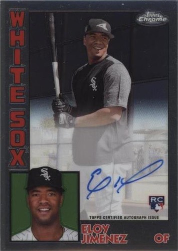 Eloy Jimenez 2019 Topps Bowman Draft Chrome Purple Refractor