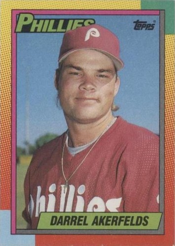 1990 Topps Traded - Darrel Akerfelds #1T