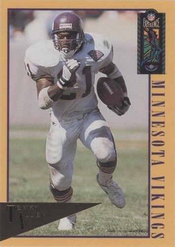 1995 Classic NFL Experience Terry Allen #58