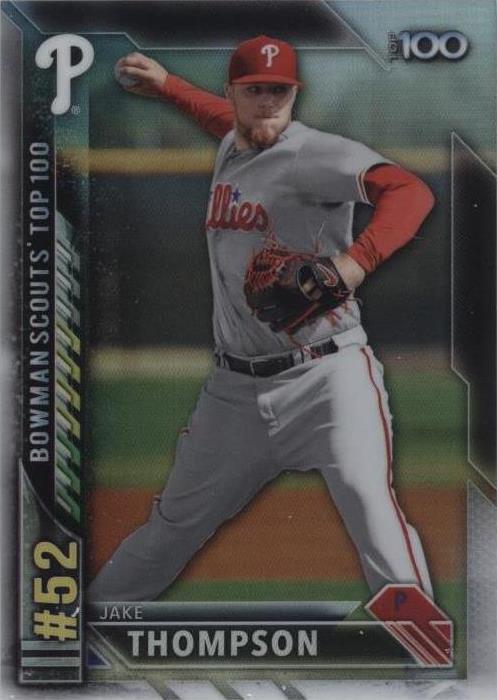 2016 Bowman - Jake Thompson #BTP-52