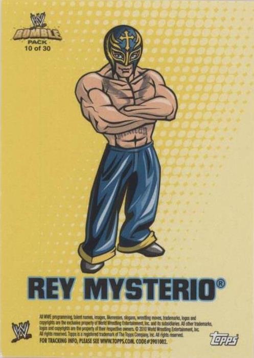 2010 Topps Rumble Pack - Rey Mysterio #10