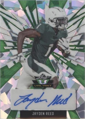 2022 Leaf Valiant Jayden Reed #BA-JR3