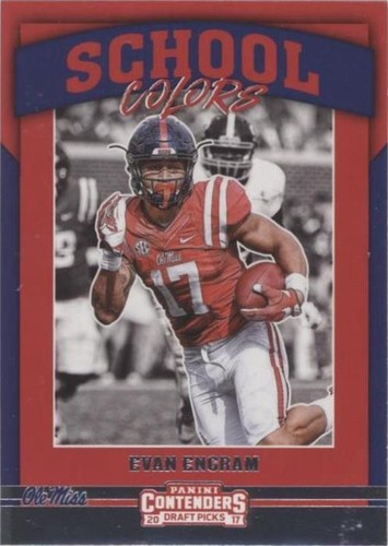 2017 Panini Contenders Draft Picks Evan Engram #17