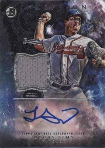 2016 Bowman Inception - Lucas Sims #IAR-LS