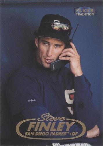 1998 Fleer Tradition - Steve Finley #198