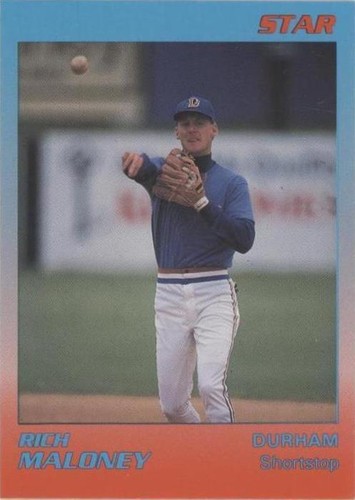 1989 Star Durham Bulls Blue/Orange - Rich Maloney #14