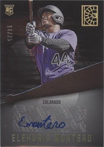 2022 Panini Capstone - Elehuris Montero #RA-EM