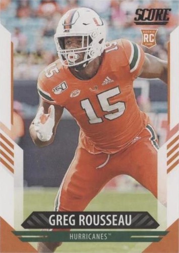 2021 Score Greg Rousseau #345