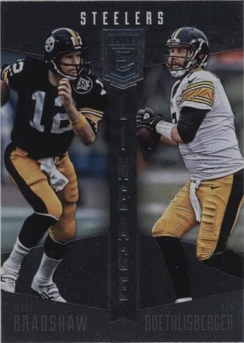 2016 Donruss Elite Ben Roethlisberger Terry Bradshaw #LN-BR