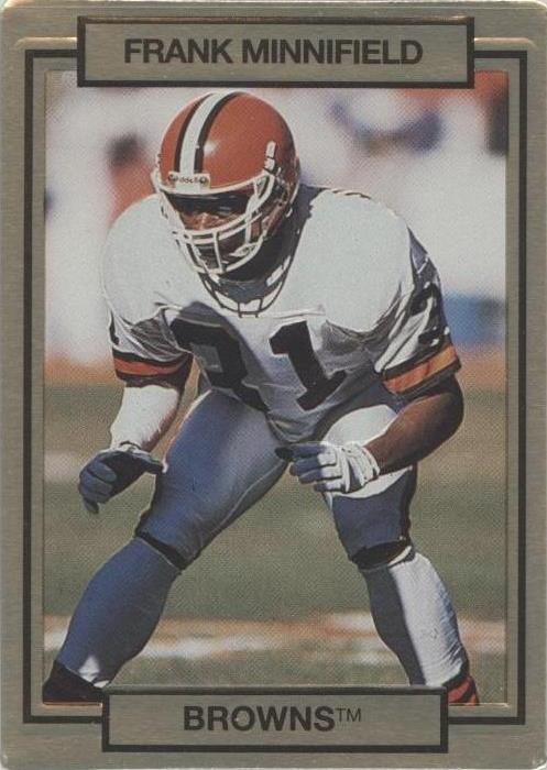 1990 Action Packed Frank Minnifield #47