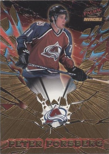 1997-98 Pacific Invincible - Peter Forsberg #7