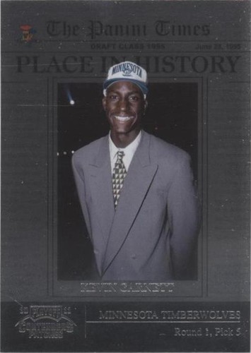 2010-11 Playoff Contenders Patches - Kevin Garnett #15