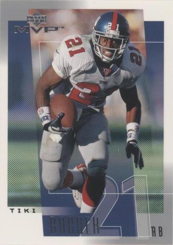 2001 Upper Deck MVP Tiki Barber #173