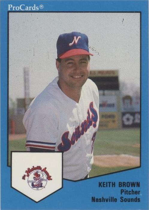 1989 ProCards Minor League Team Sets - Keith Brown #1296