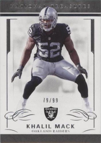 2016 Panini National Treasures Khalil Mack #77