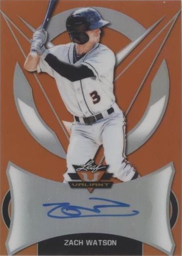 2019 Leaf Valiant - Zach Watson #BA-ZW