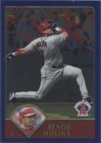 2003 Topps Chrome - Bengie Molina #252