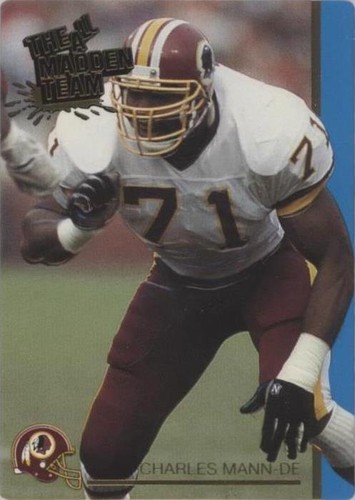 1991 Action Packed The All-Madden Team Charles Mann #17
