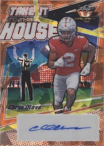 2022 Leaf Valiant Chris Olave #TH-CO1