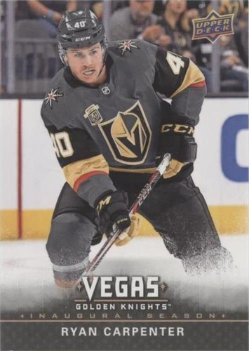 2017-18 Upper Deck Vegas Golden Knights - Ryan Carpenter #16