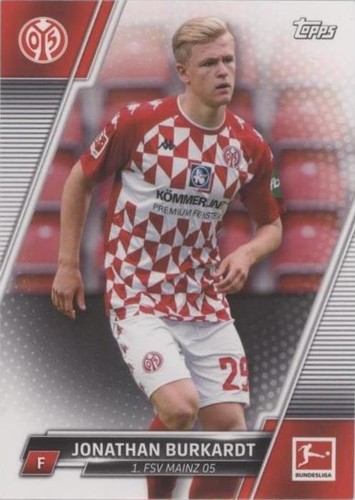 Jonathan Burkardt 2021-22 Topps Bundesliga Sparkle Foil #139