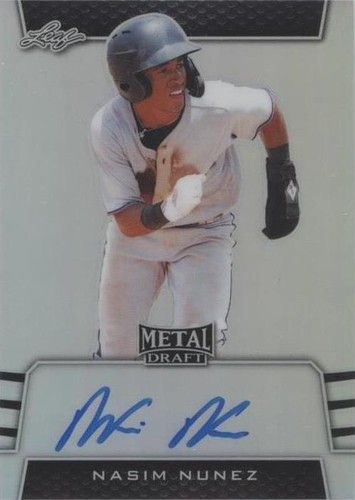 2019 Leaf Metal Draft - Nasim Nunez #BA-NN1
