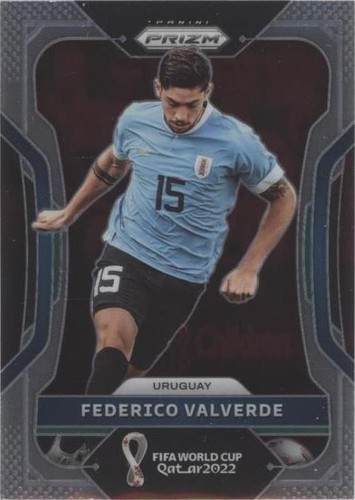 Federico Valverde 2024 Panini Prizm Copa America Auto 10/10