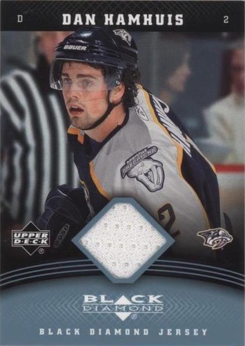 2006-07 Upper Deck Black Diamond - Dan Hamhuis #J-DH
