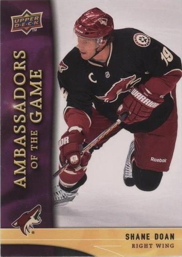 2009-10 Upper Deck - Shane Doan #AG11