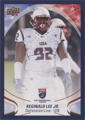 2017 Upper Deck USA Football Reginald Lee Jr. #84