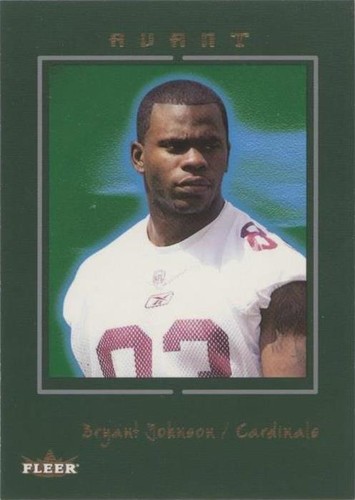 2003 Fleer Avant Bryant Johnson #68