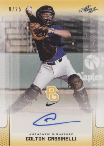 2017 Leaf Perfect Game National Showcase - Colton Cassinelli #BA-CC3