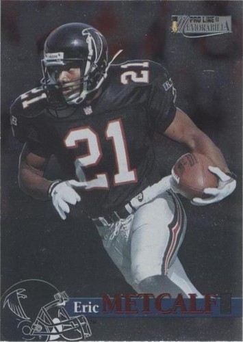 1996 Pro Line II Memorabilia Eric Metcalf #89
