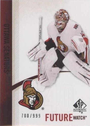 2010-11 SP Authentic - Robin Lehner #239