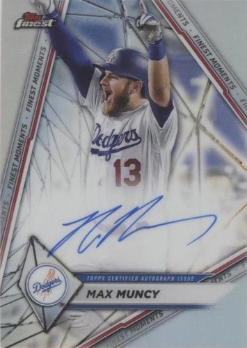 2022 Topps Finest - Max Muncy #FMA-MM
